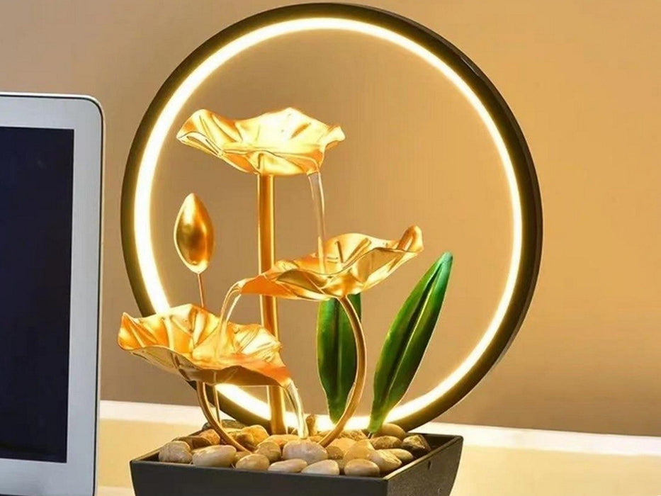 USB Powered Desktop Fountain with LED Humidifier