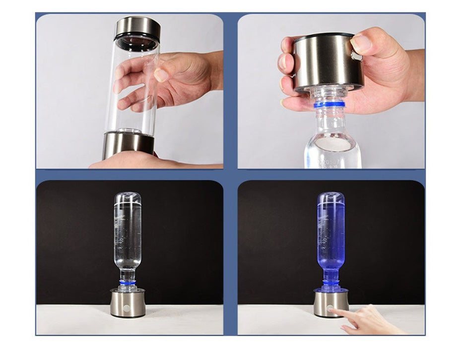 USB Hydrogen Generator Water Bottle