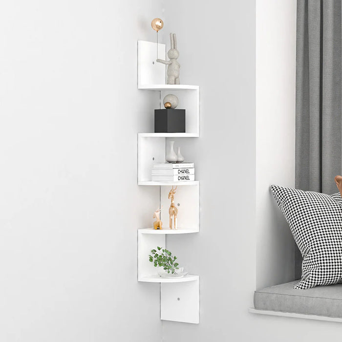 Wall Mounted Corner Shelves