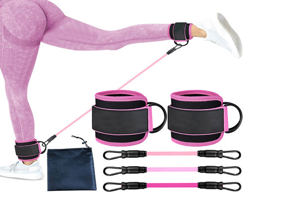 Workout Ankle Resistance Bands with Cuffs