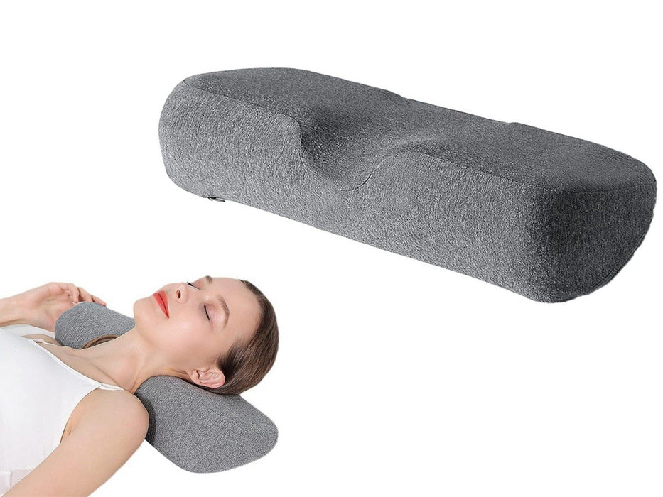 Memory Foam Cervical Neck Bolster Pillow