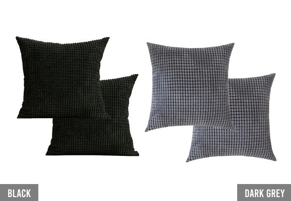 Corduroy Cushion Cover - 2 Pack