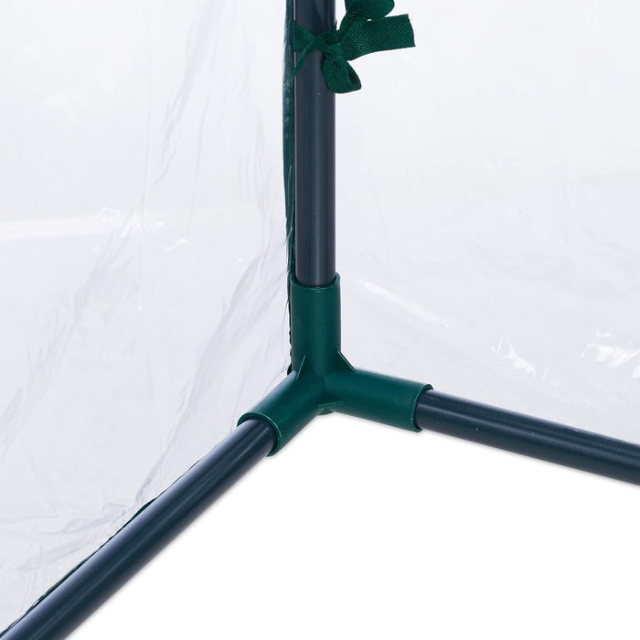 PVC Tomato Greenhouse with Roll-up Door