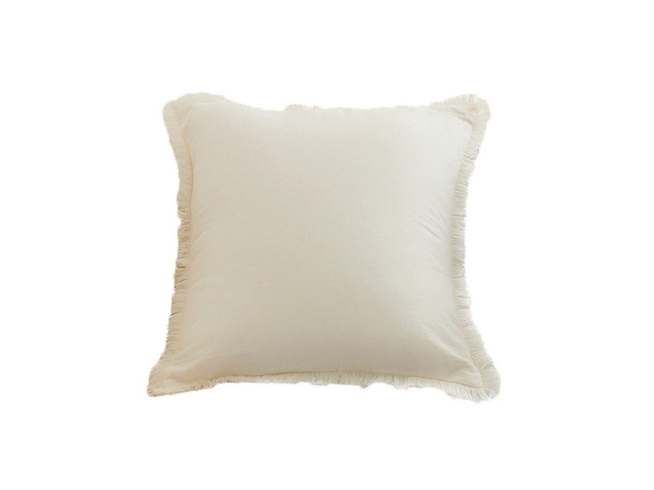 Tassel Trim Throw Pillow Covers