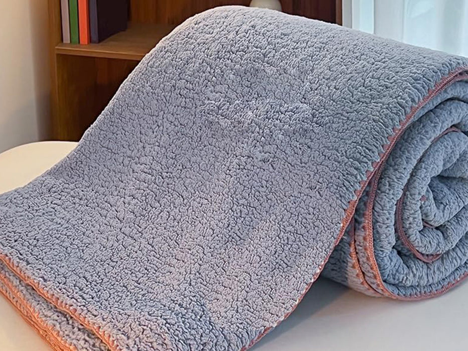 Sherpa Throw Plush Blanket