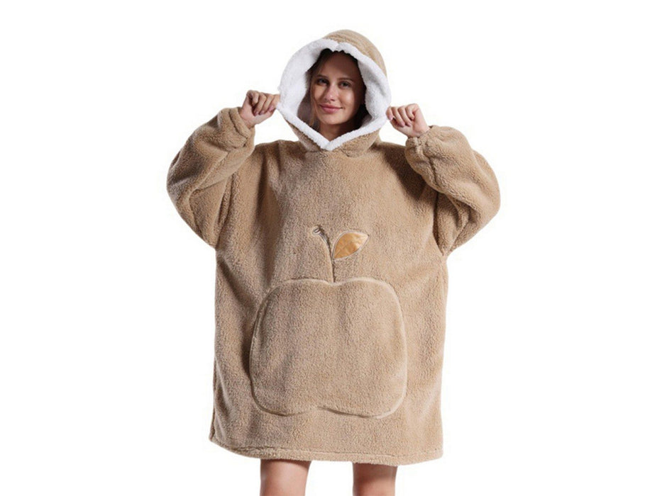 Unisex Sherpa Blanket Hoody