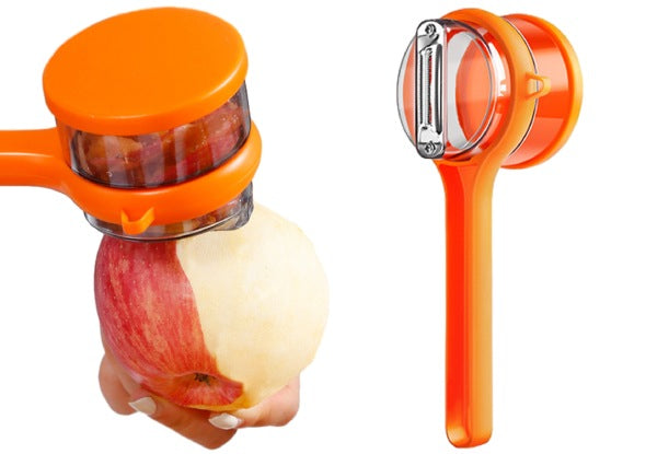 Multi-Functional Fruit Storage Peeler