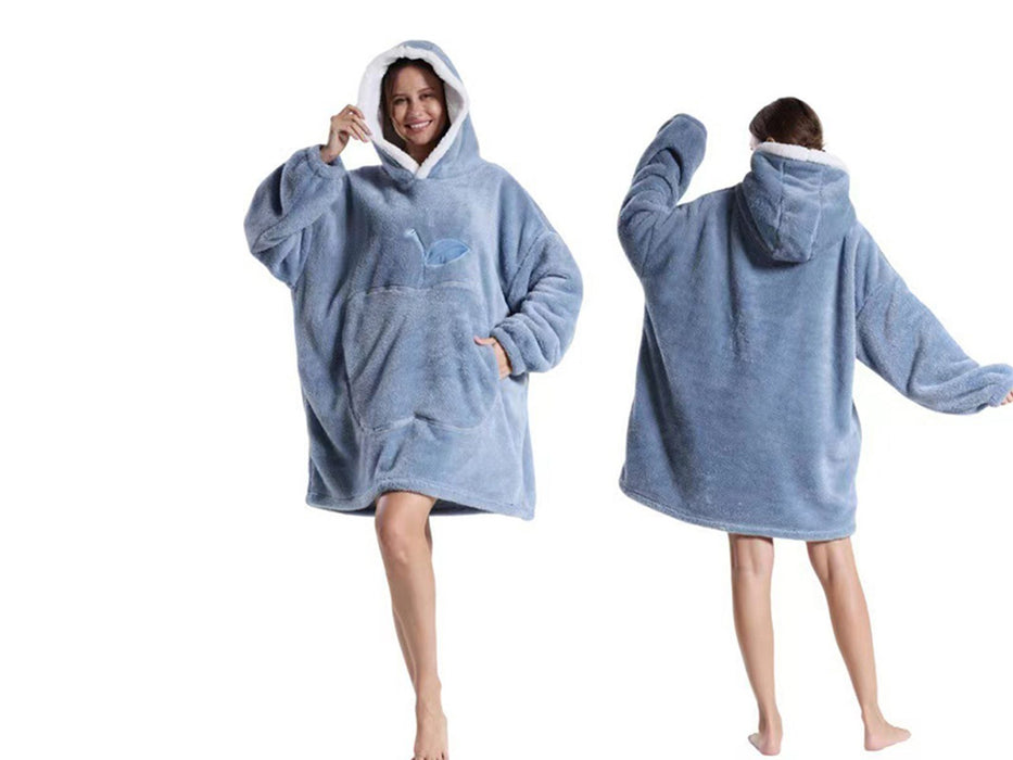 Unisex Sherpa Blanket Hoody