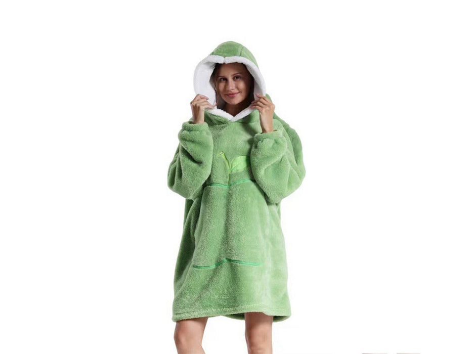 Unisex Sherpa Blanket Hoody