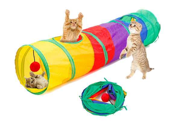 Collapsible Pet Cat Tunnel Tube