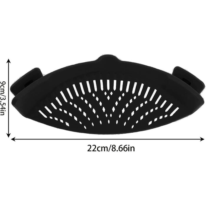 Clip-On Silicone Strainer for Pots & Pans