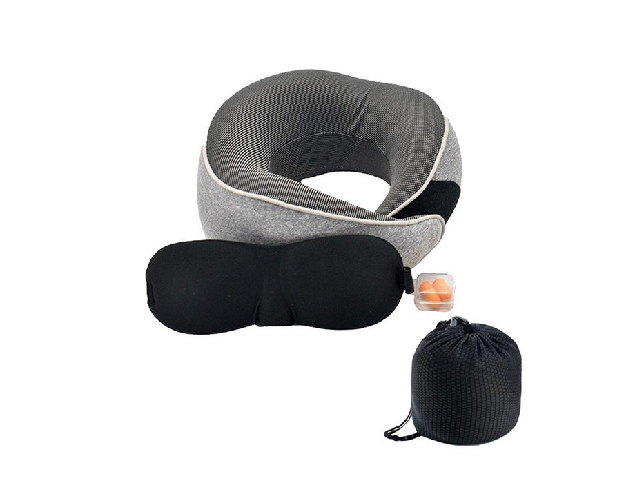 Travel Pillow Memory Foam Set