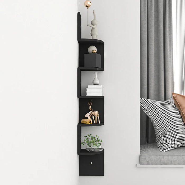 Wall Mounted Corner Shelves