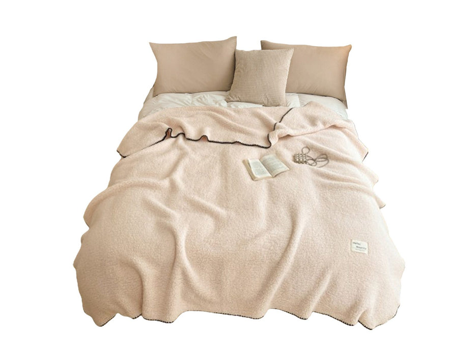 Sherpa Throw Plush Blanket