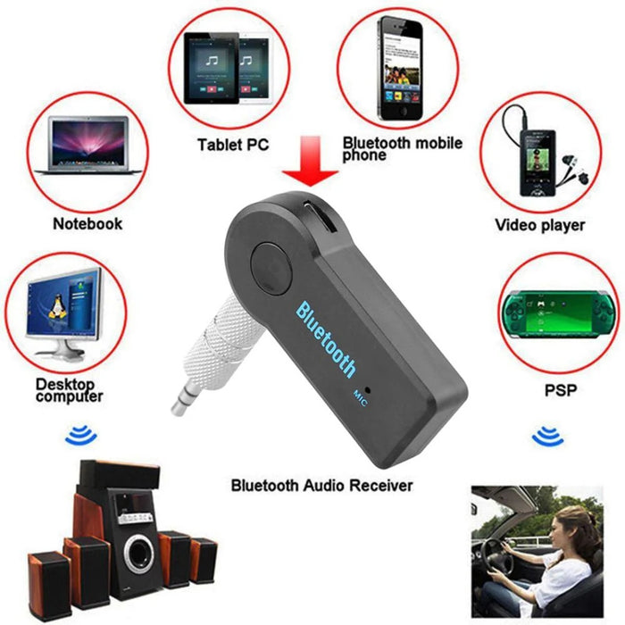 Car Bluetooth Aux Receiver