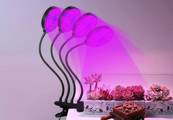 4-Head USB LED Plant Grow Light