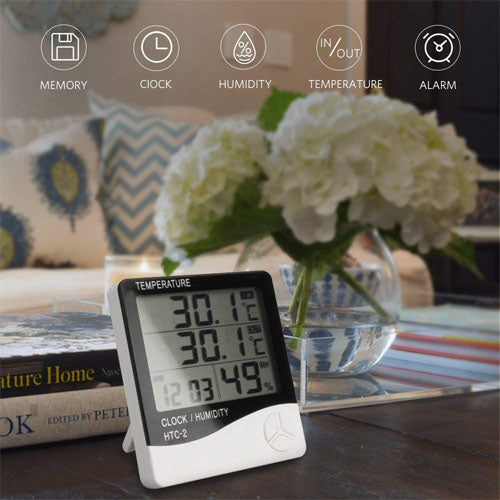 Digital Hygrometer & Thermometer Monitor