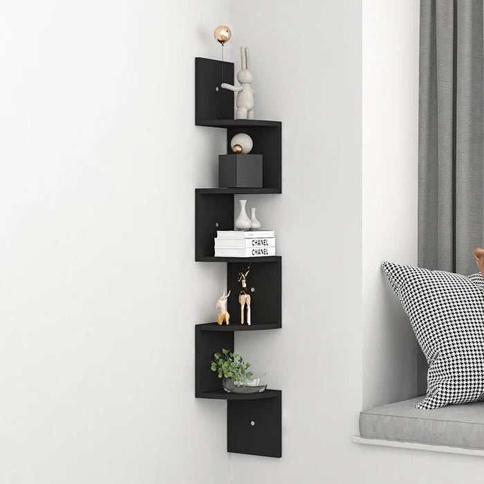 Wall Mounted Corner Shelves