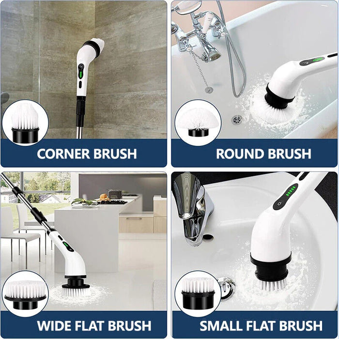 Electric Spin Scrubber Cleaning Brush