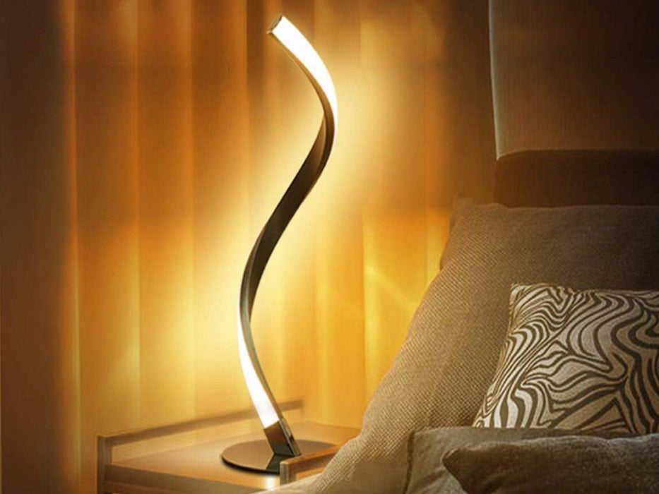 Modern Spiral LED Table Lamp