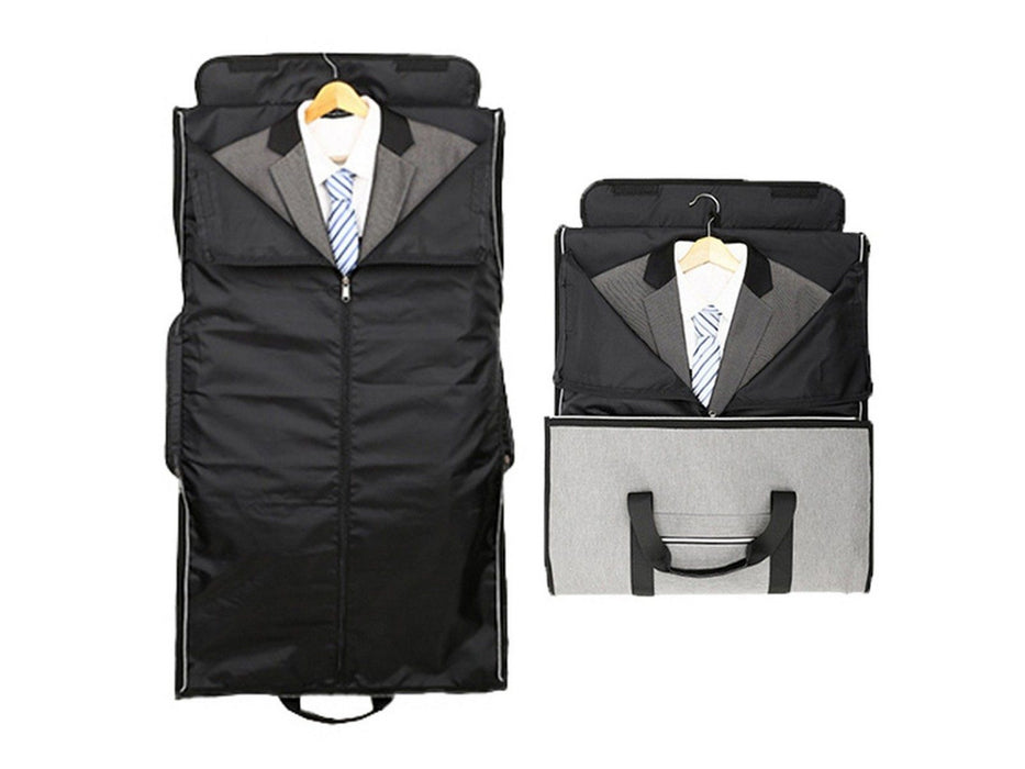 2 in 1 Travel Duffel Suit Bag with Shoe Compartment