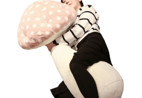 Mushroom Plush Body Pillow