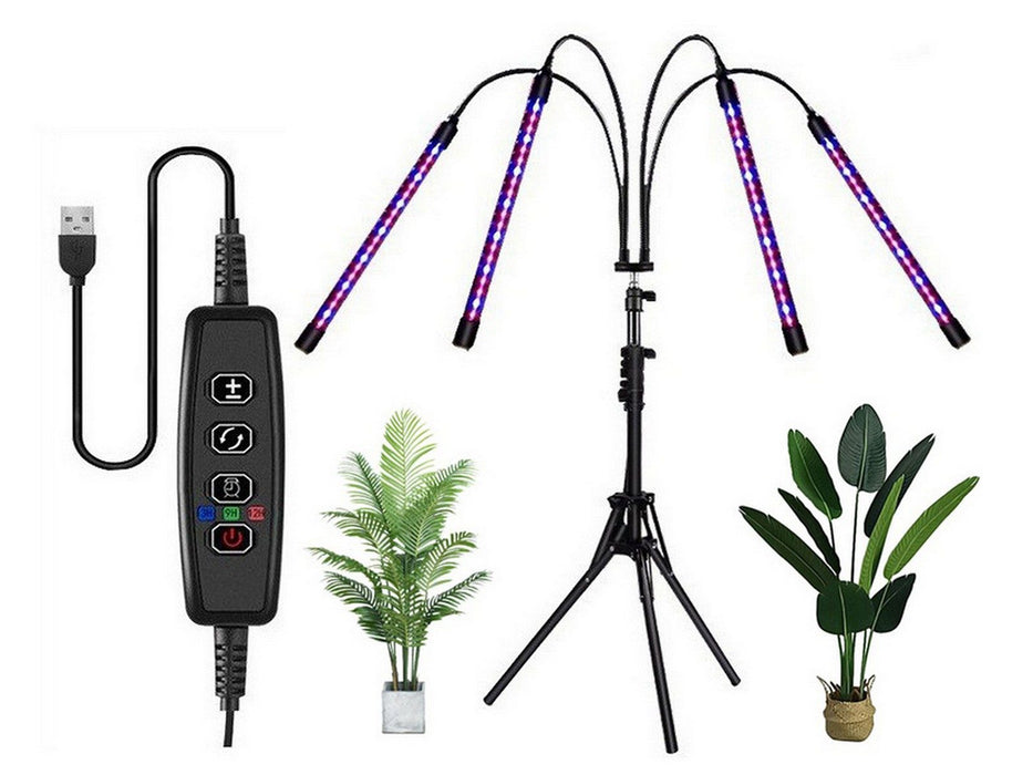 LED Grow Light with Adjustable Tripod Stand