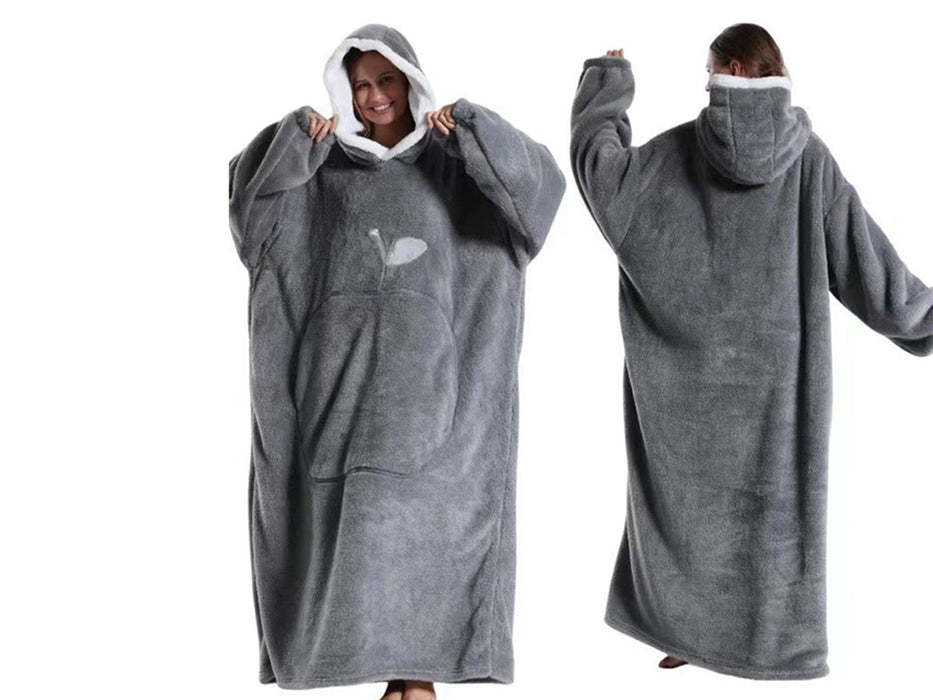 Unisex Sherpa Blanket Hoody