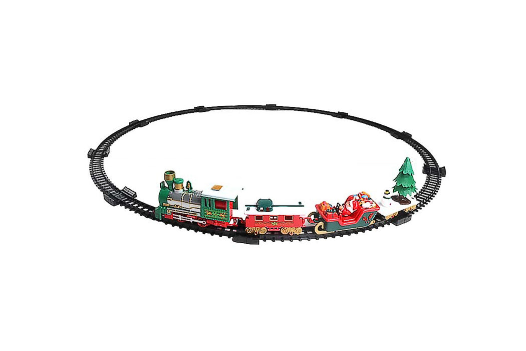 Christmas Tree Hanging Train Decor with Sound & Lights