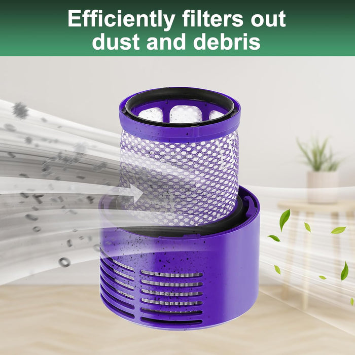 Vacuum Filter Replacement Compatible with Dyson V10