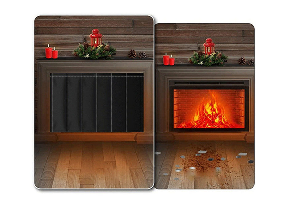 Fireplace Blocker Blanket Cover