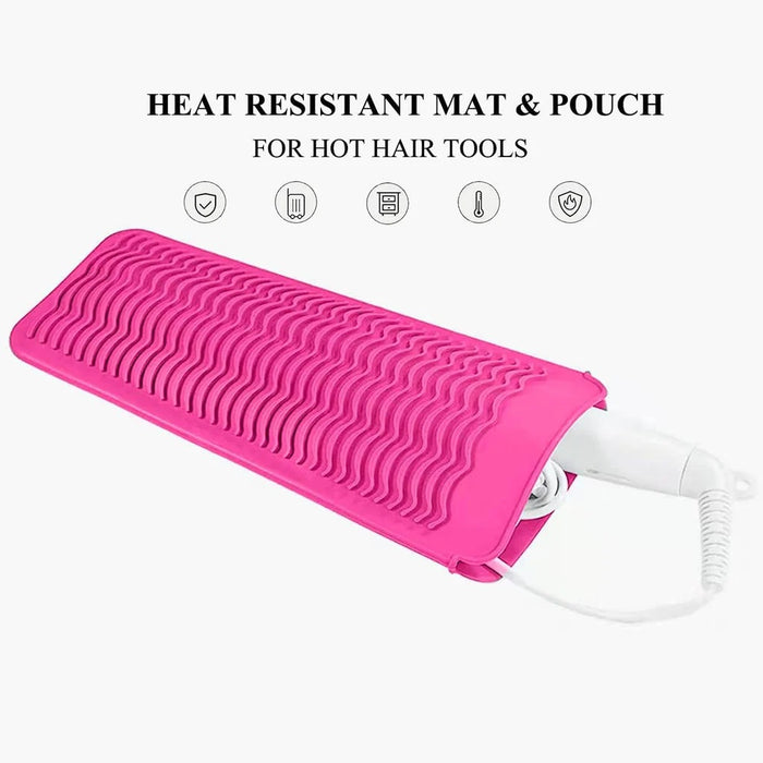 Heat-Resistant Silicone Mat Pouch