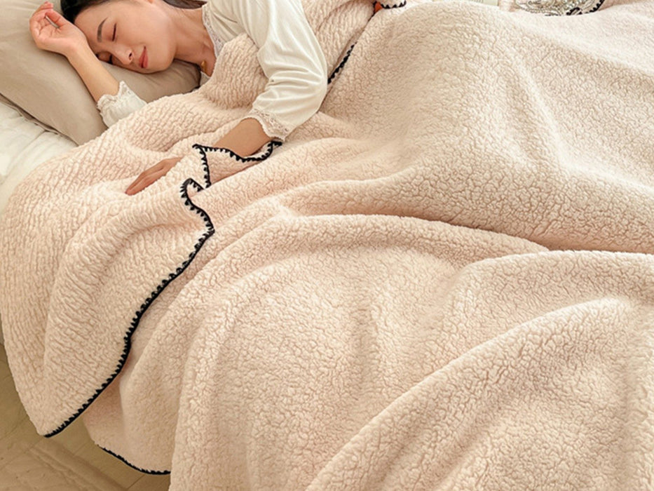 Sherpa Throw Plush Blanket