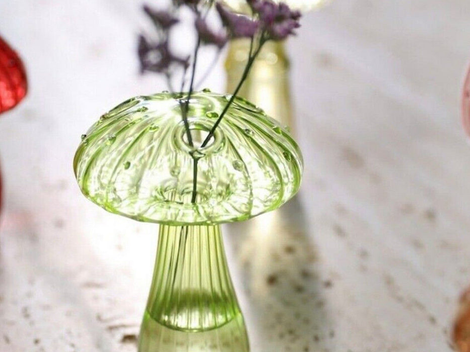 Mushroom Shape Aromatherapy Glass Vase