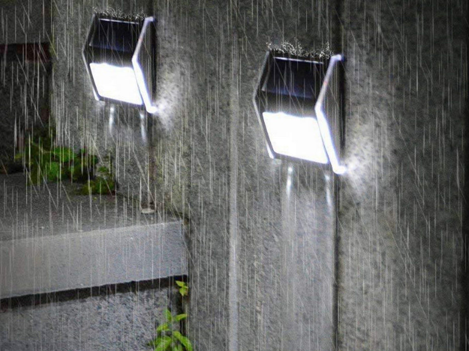 Solar Powered LED Fence Wall Light