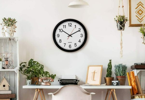 10-inch Modern Wall Clock