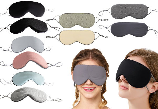 2-Piece Warm & Cool Double Side Sleeping Masks