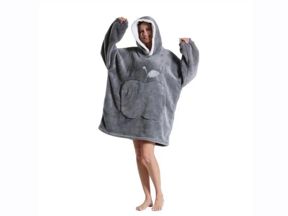 Unisex Sherpa Blanket Hoody