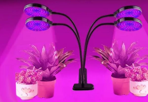 4-Head USB LED Plant Grow Light