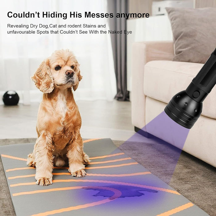 UV Flashlight for Pet Urine and Stains Inspection