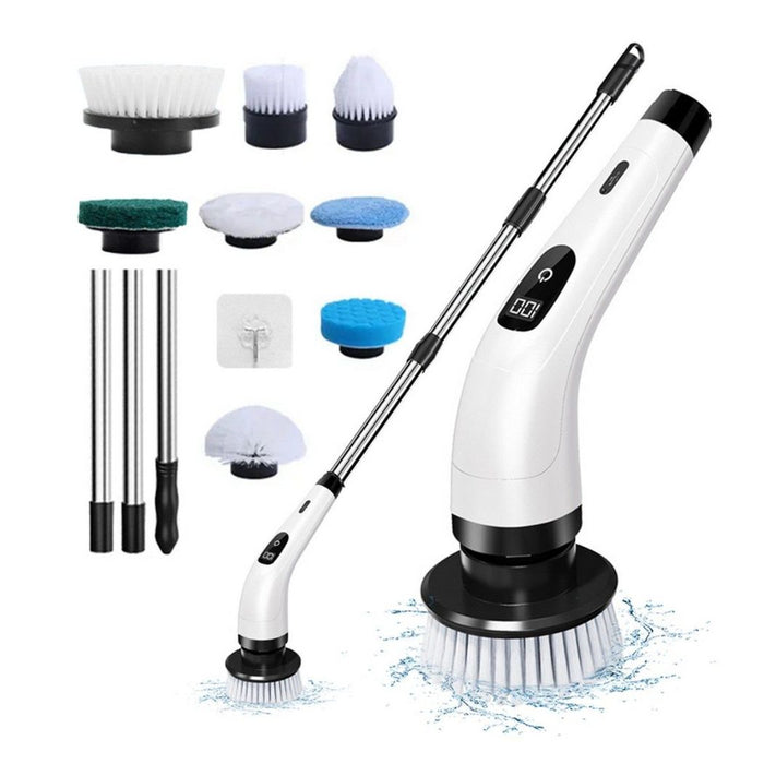 8-in-1 Cordless Spin Scrubber Set