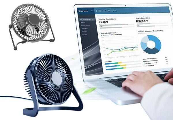 Portable USB Desktop Fan