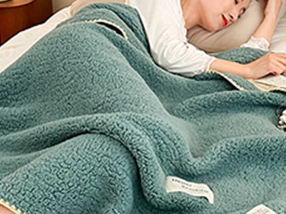 Sherpa Throw Plush Blanket