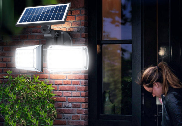 Outdoor Solar-Powered Spot Light