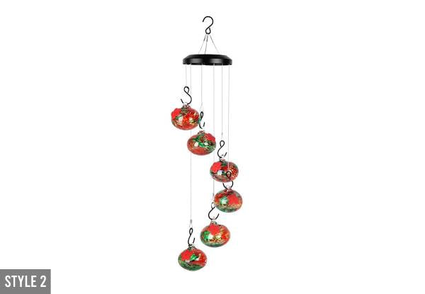 Wind Chime Bird Feeder