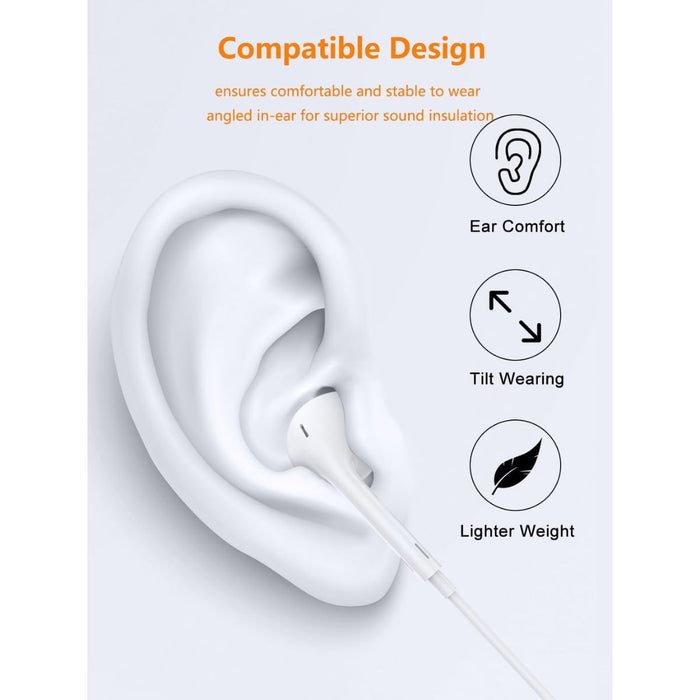 Lightning in-Ear Earbuds For IPhone
