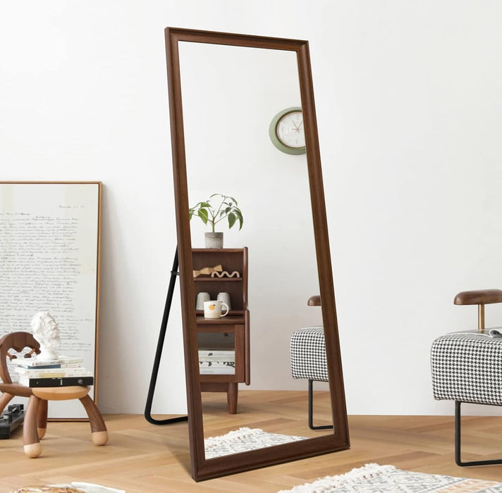 Full-Length Wood Frame Mirror