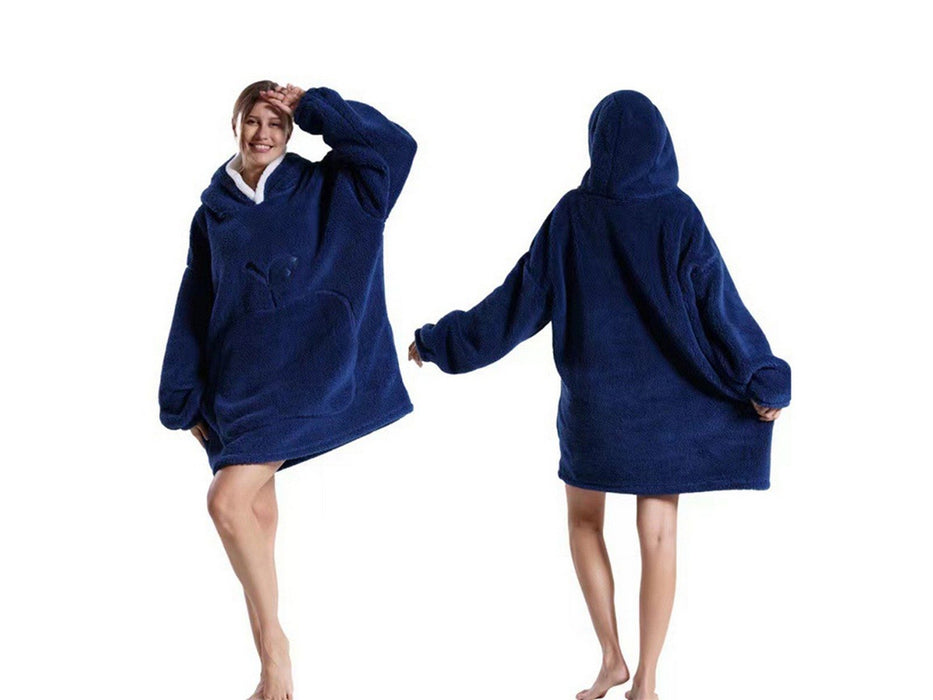 Unisex Sherpa Blanket Hoody