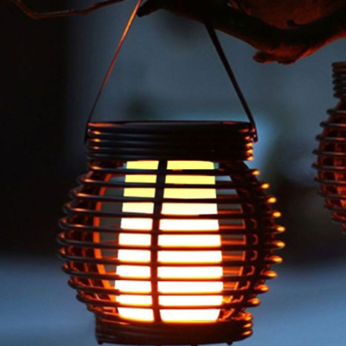 Rattan Solar Lantern