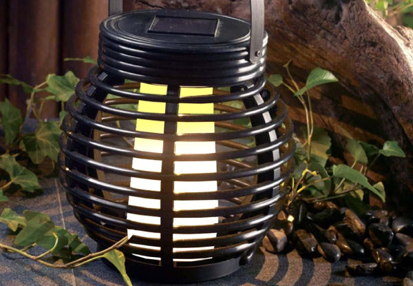 Rattan Solar Lantern